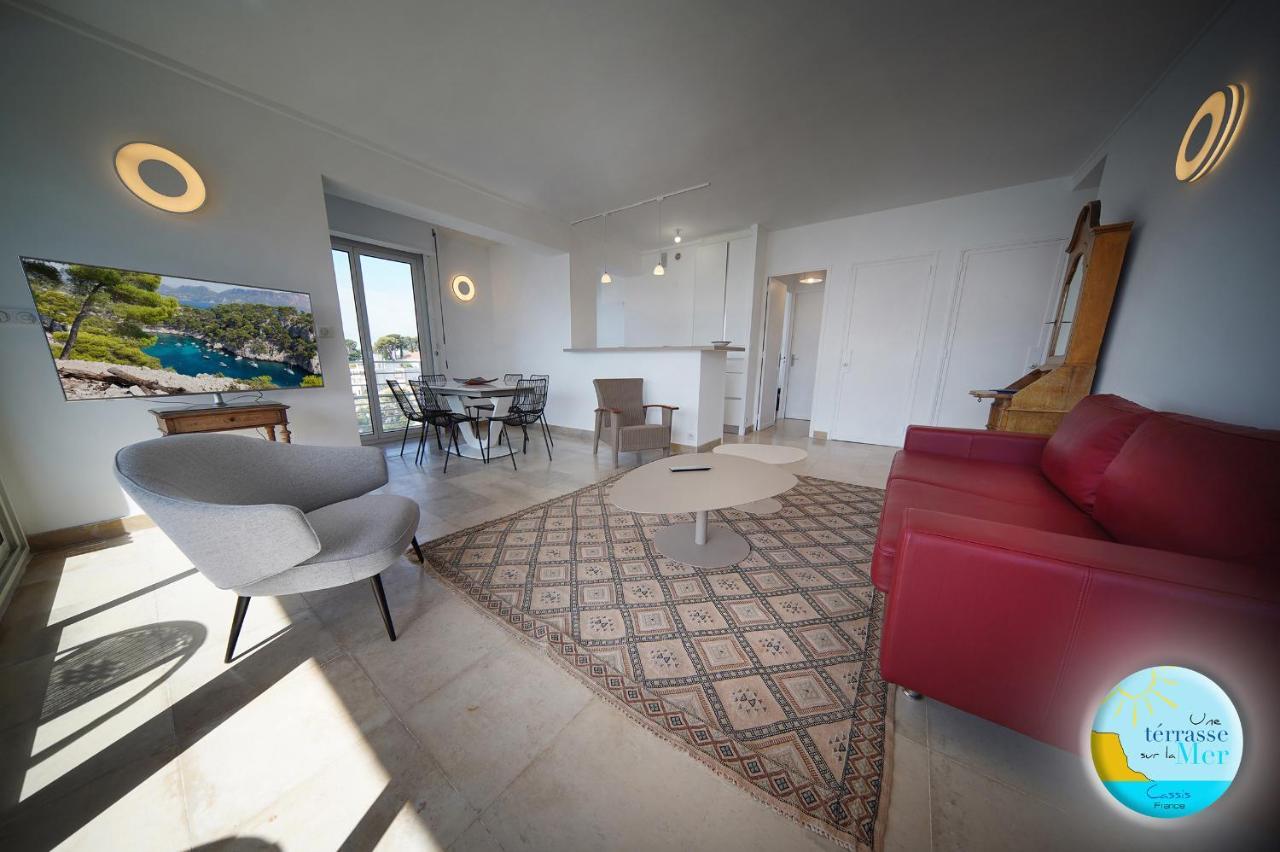 Une Terrasse Sur La Mer 3 Pers 2 Chambres Vue Mer Каси Екстериор снимка
